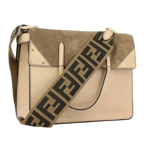 borse donna fendi flip beige|Fendi.